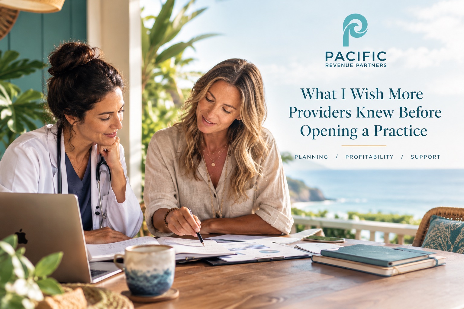 Healthcare provider planning the operations and financial future of an independent medical practice.